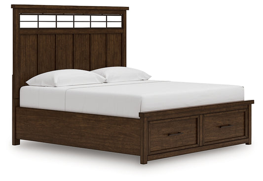 Taffenbrook King Panel Storage Bed