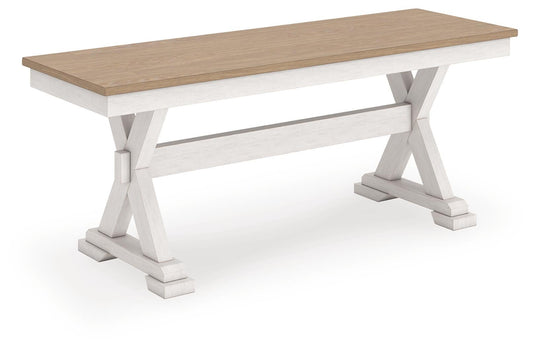 Purlaney Large Dining Room Bench