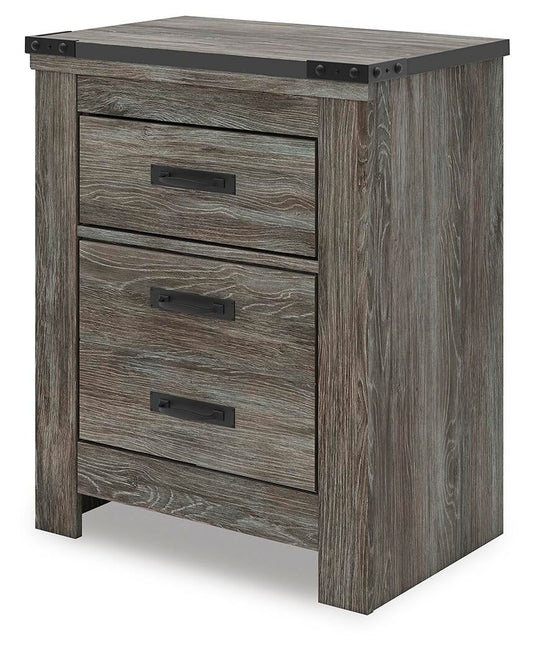 Frandern Two Drawer Night Stand