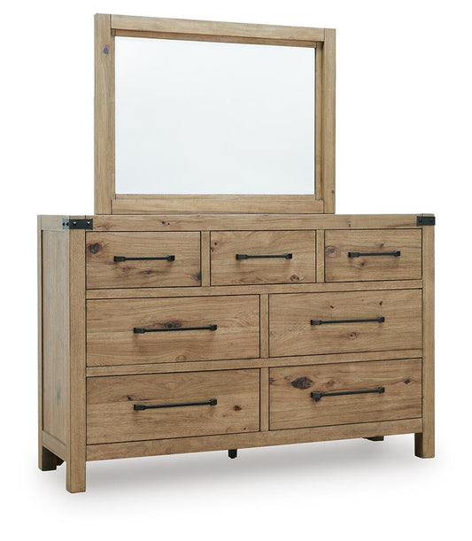 Ridgester Dresser and Mirror