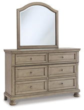 Load image into Gallery viewer, Lettner Full Sleigh Bed with Mirrored Dresser
