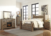 Load image into Gallery viewer, Trinell Queen Poster Bed with Dresser
