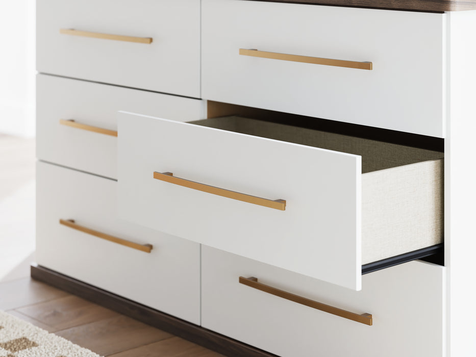 Kendanport Six Drawer Dresser
