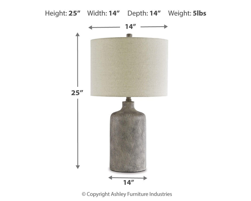 Linus Ceramic Table Lamp (1/CN)