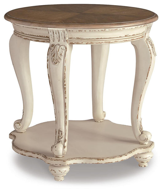 Realyn Round End Table