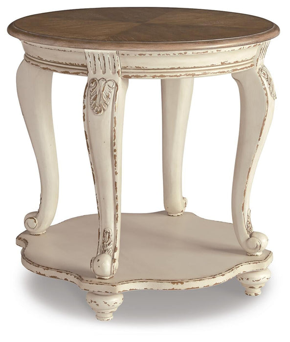 Realyn Round End Table