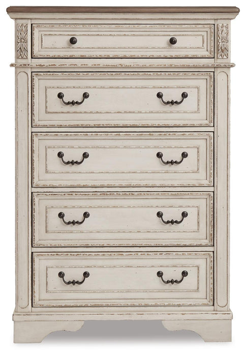 Realyn Five Drawer Chest