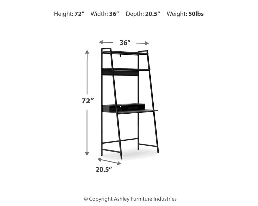 Yarlow Home Office Desk and Shelf