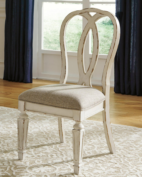 Realyn Dining Table and 6 Chairs