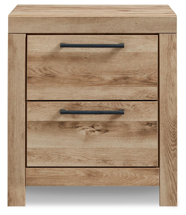 Hyanna Full Panel Storage Bed, Dresser, Mirror, Chest and Nightstand