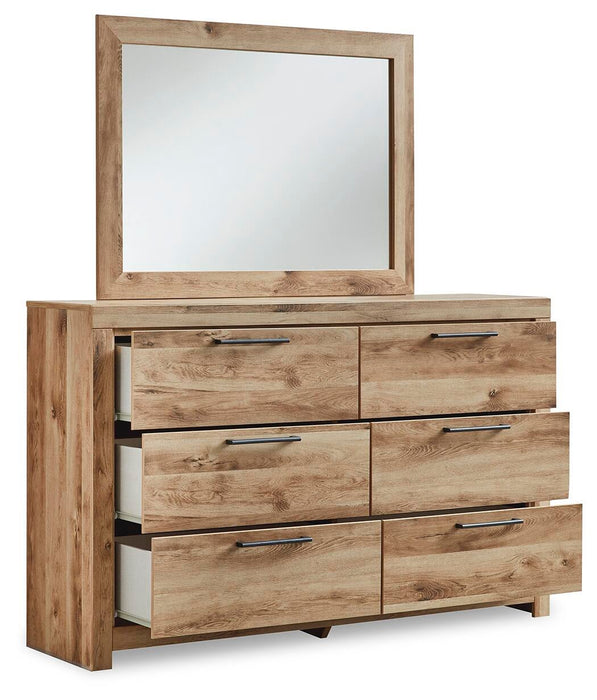 Hyanna Twin Panel Bed, Dresser, Mirror, Chest and Nightstand