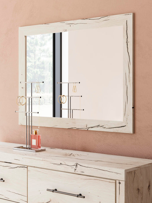 Lawroy Queen Panel Headboard, Dresser, Mirror and Nightstand