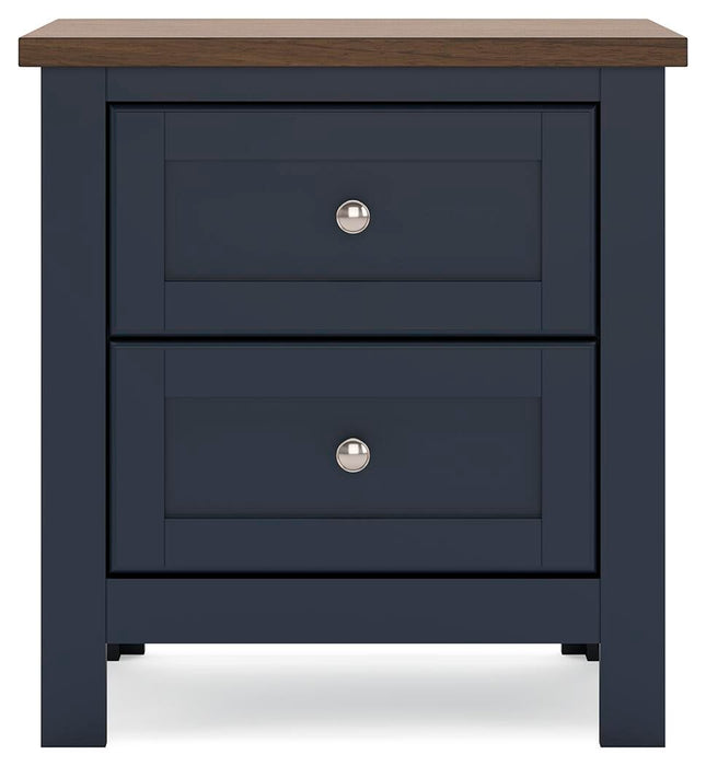 Landocken Full Panel Headboard, Dresser, Mirror, Chest and Nightstand