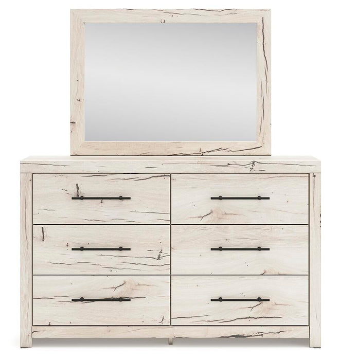 Lawroy Full Panel Headboard, Dresser and Mirror