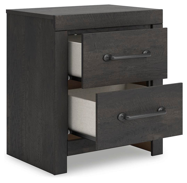 Hollivern Twin Panel Bed, Dresser, Mirror, Chest and Nightstand