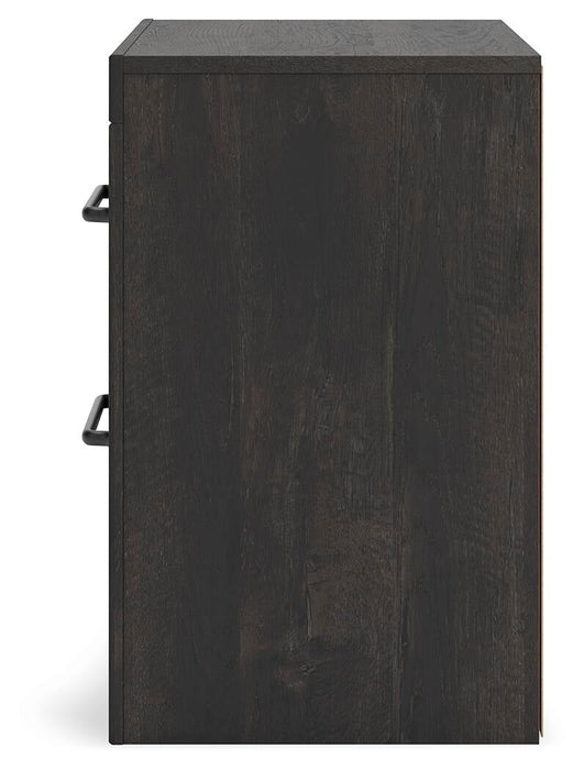 Hollivern Twin Panel Bed, Dresser, Mirror and Nightstand