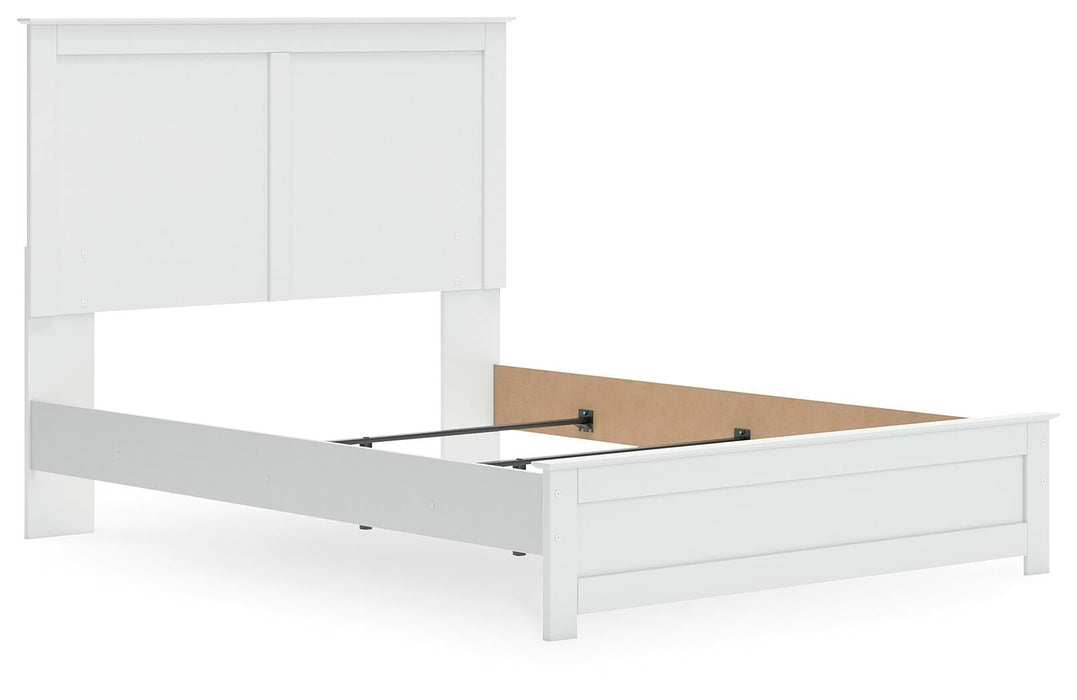 Bostwick Shoals Queen Panel Bed, Dresser, Mirror and Nightstand