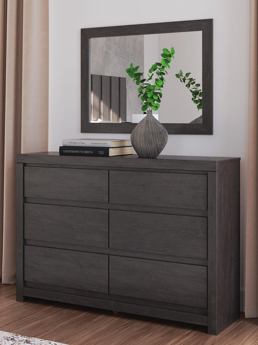 Fraluna Queen Panel Bed, Dresser, Mirror and Nightstand