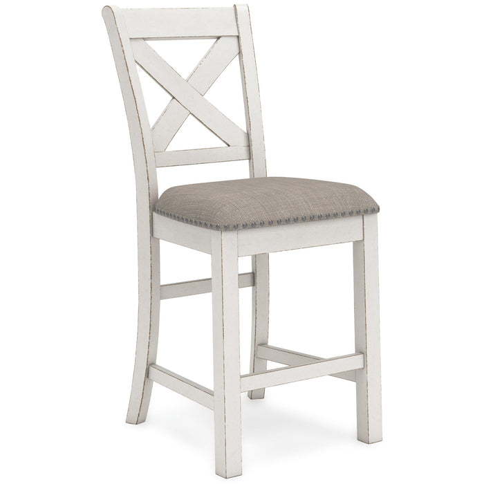 Robbinsdale Counter Height Dining Table and 6 Barstools
