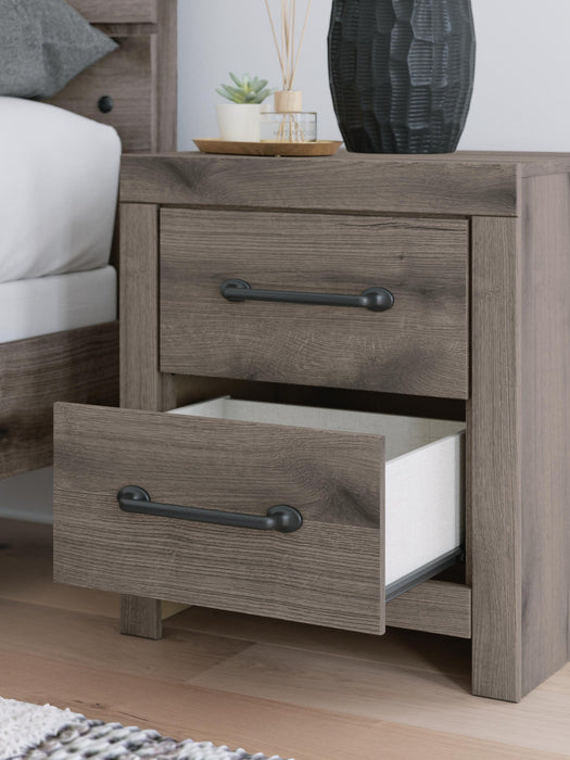 Graystorm Full Panel Bed, Dresser, Mirror, Chest and Nightstand