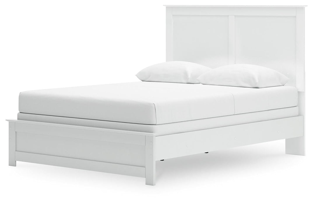 Bostwick Shoals Queen Panel Bed, Dresser and Mirror