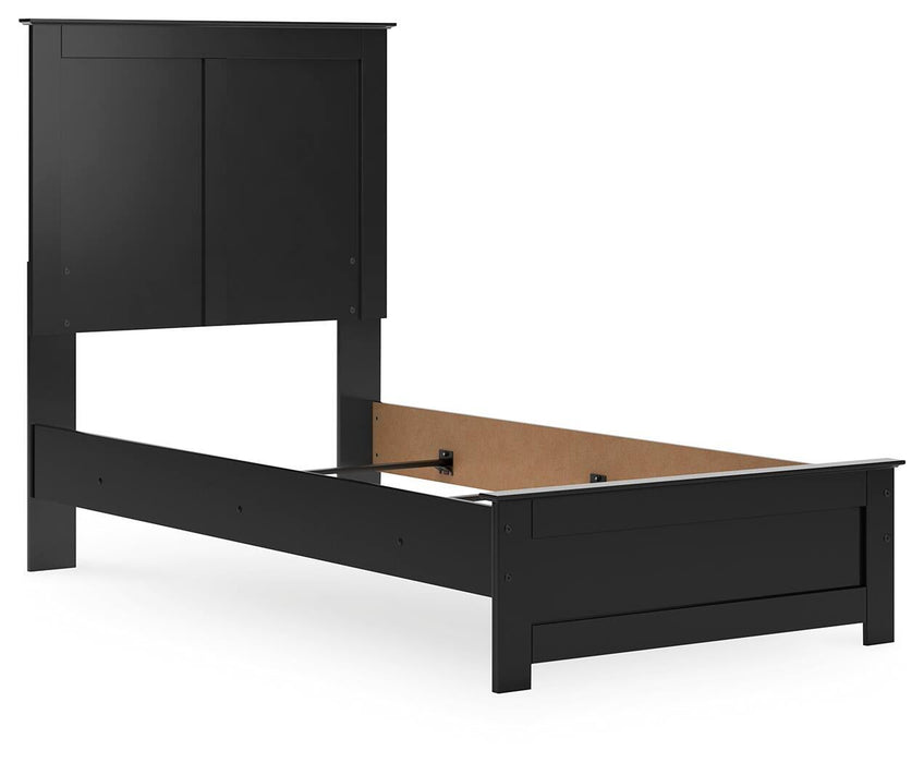 Maribel Twin Panel Bed, Dresser, Mirror, Chest and Nightstand