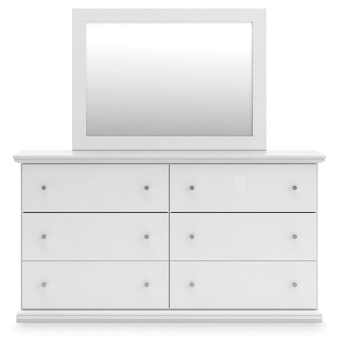 Bostwick Shoals Twin Panel Bed, Dresser, Mirror, Chest and Nightstand