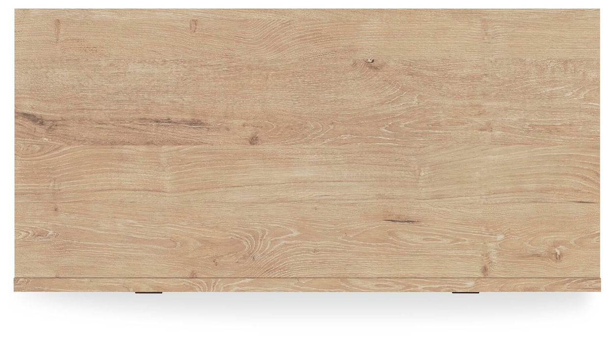 Cielden King Upholstered Bed with Roll Slats, Dresser, Mirror, Chest and Nightstand