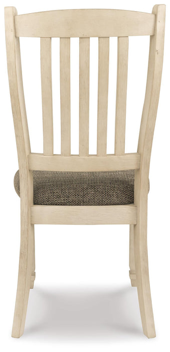 Bolanburg Dining Table and 4 Chairs and Bench with Storage