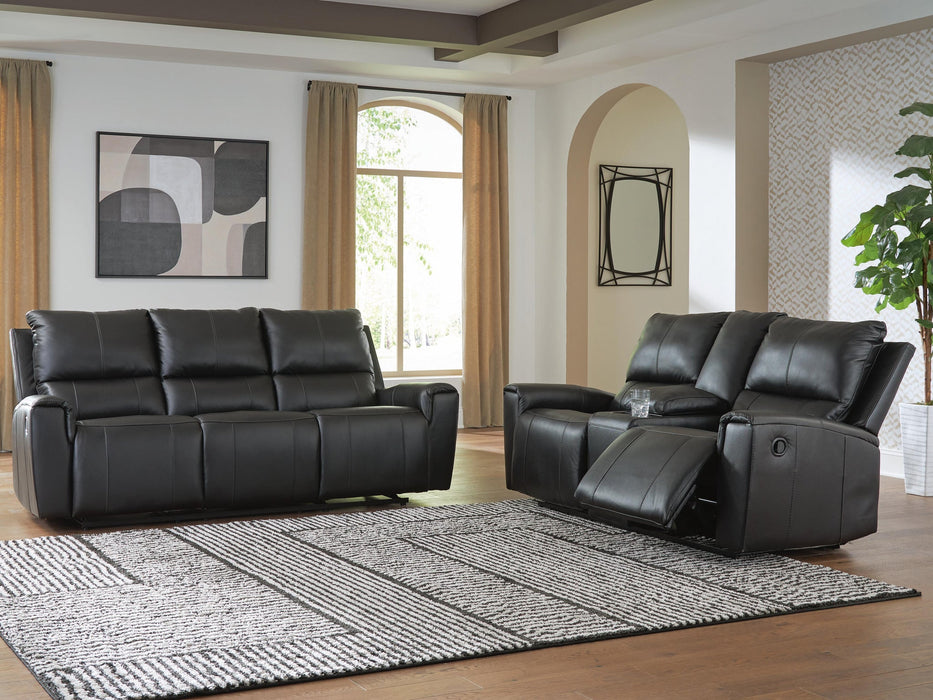 Glossmore Sofa and Loveseat
