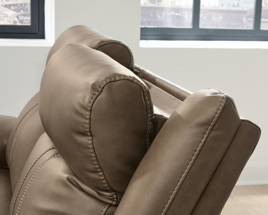 Max-Momentum 2-Piece Power Reclining Sectional Loveseat
