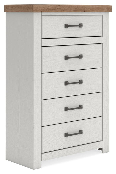 Savonport Full Panel Storage Bed, Dresser, Mirror, Chest and Nightstand