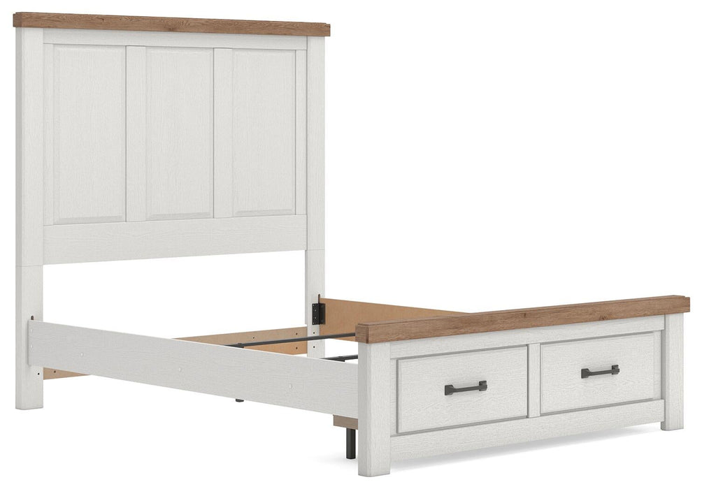 Savonport Queen Panel Storage Bed, Dresser, Mirror, Chest and Nightstand