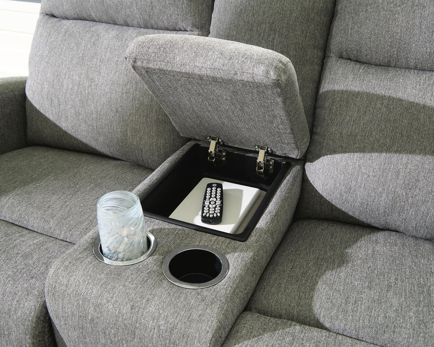 Gauntlet DBL Rec Loveseat w/Console