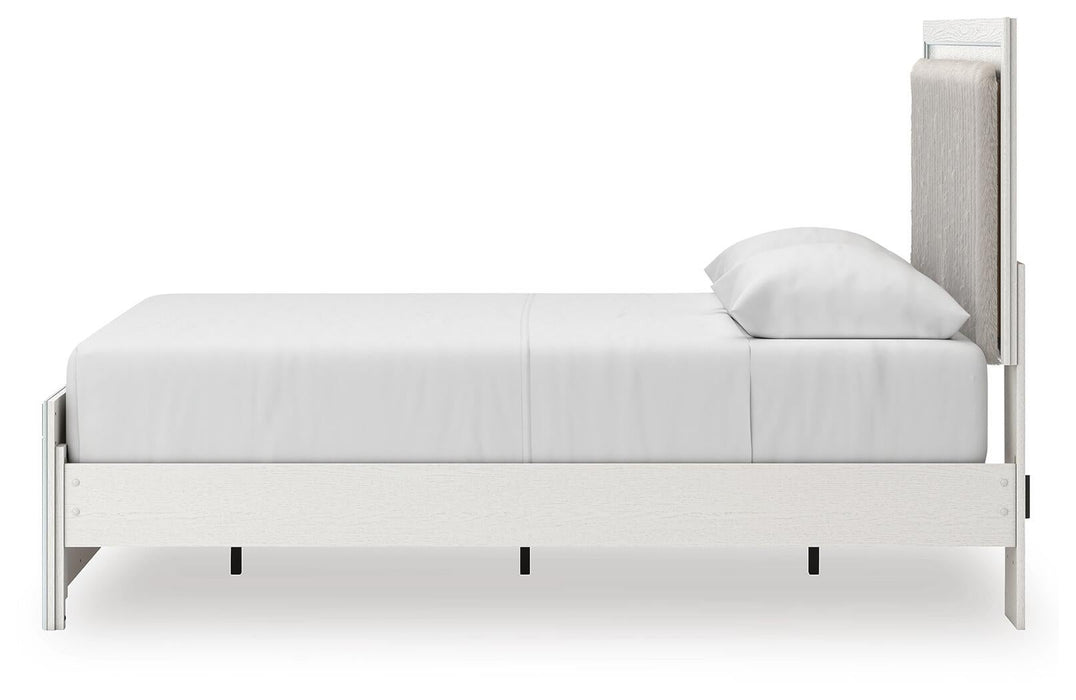 Zuraleus Queen Upholstered Panel Platform Bed