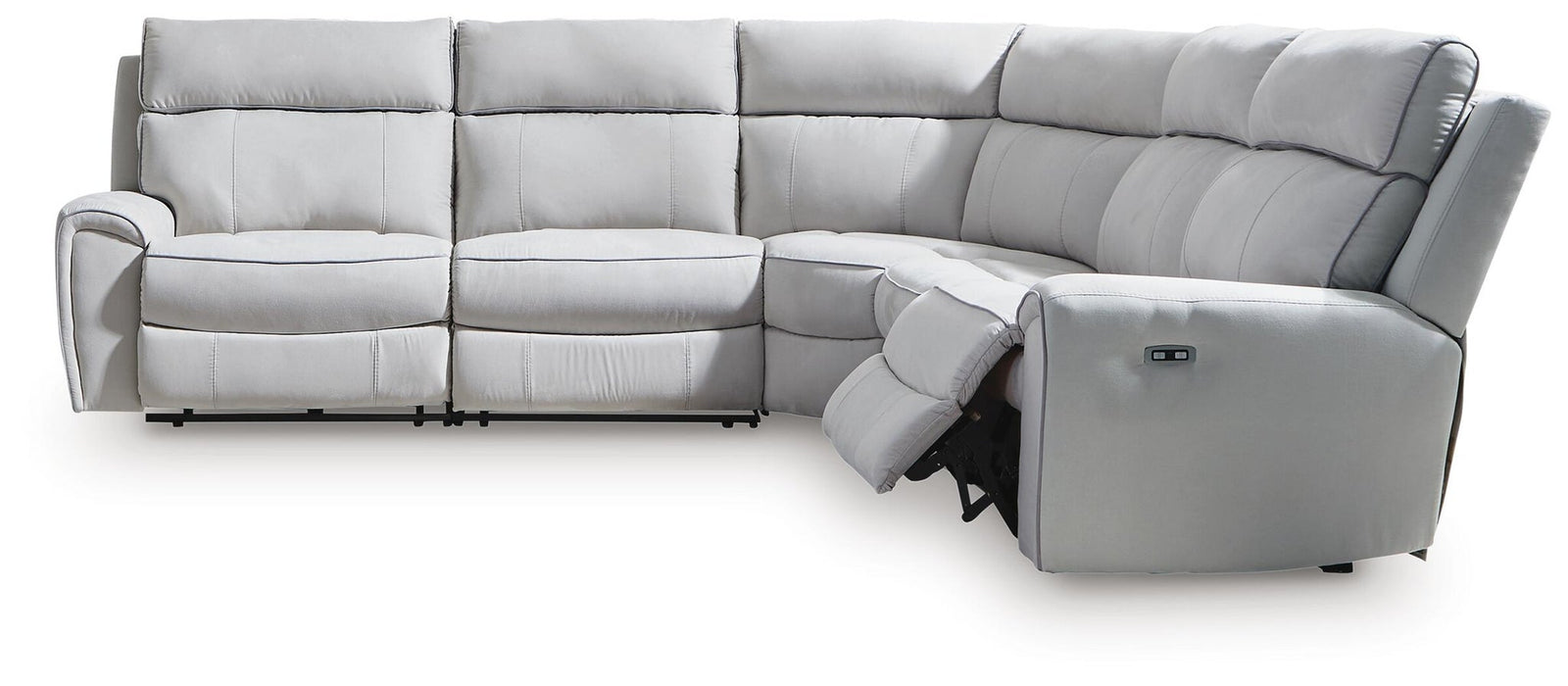 Social Pointe 5-Piece Power Reclining Sectional