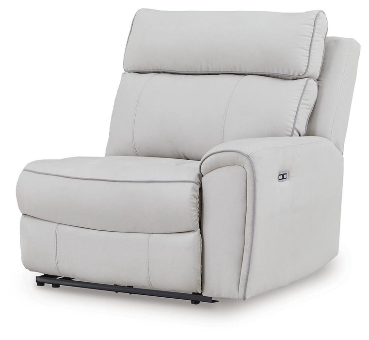 Social Pointe 7-Piece Reclining Sectional with Storage Consoles