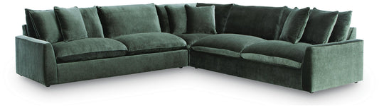 Carriage View 3-Piece Sectional