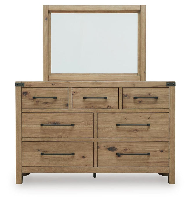 Ridgester Dresser and Mirror
