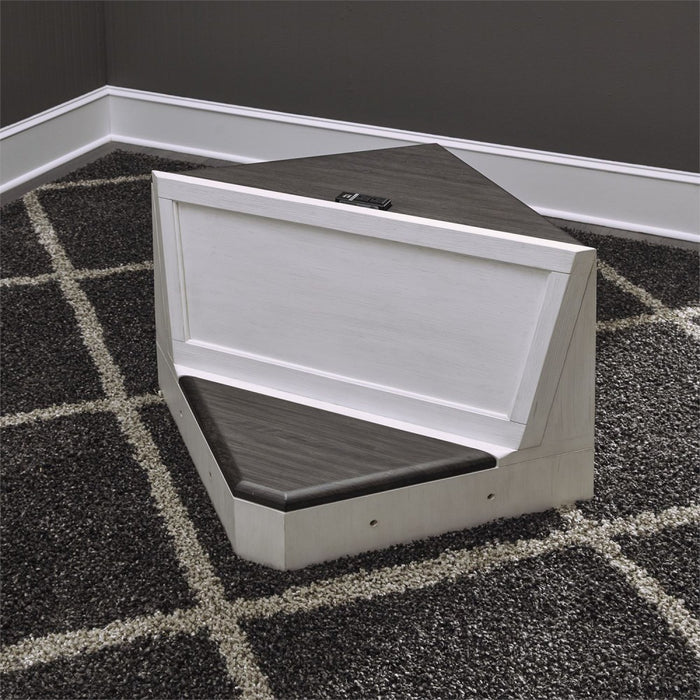 Allyson Park Nook Leg Table, Nook Bench with Corner & Bench