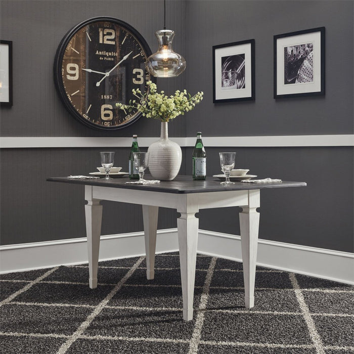 Allyson Park Nook Leg Table, Nook Bench with Corner & Bench