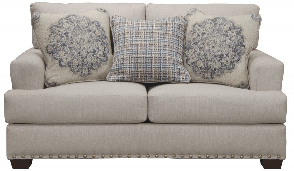 Newberg Platinum Sofa and Loveseat Set