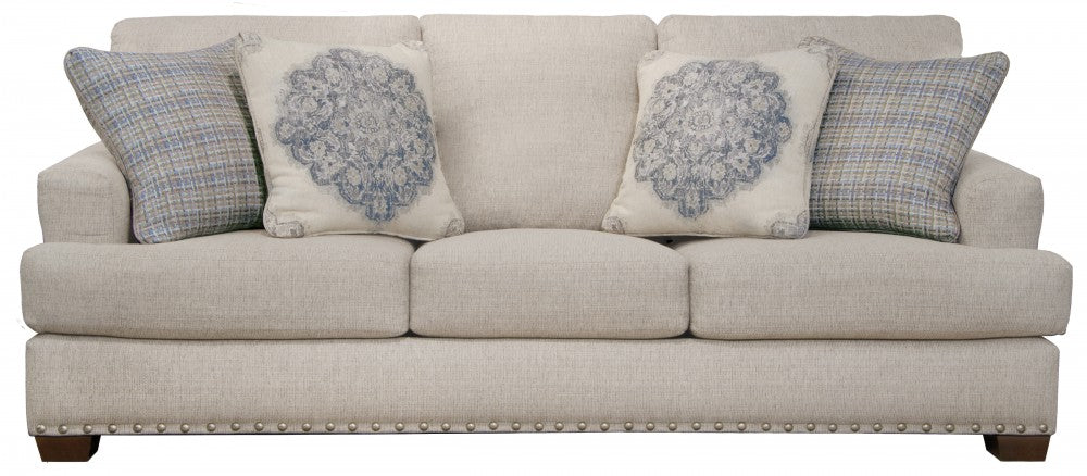 Newberg Platinum Sofa and Loveseat Set