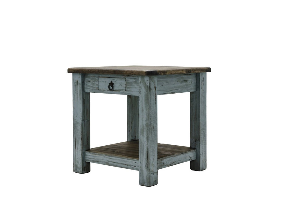Rustic Hacienda End Table