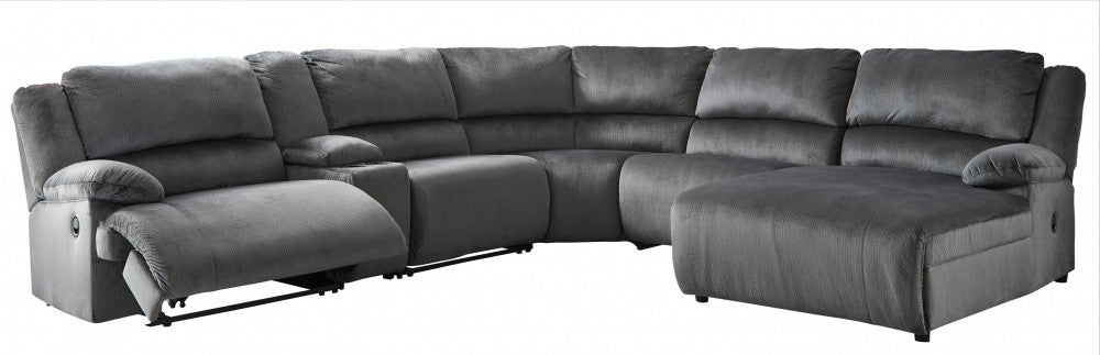 Clonmel 6-Piece Reclining Sectional with Chaise