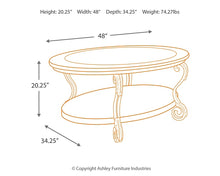 Load image into Gallery viewer, Nestor Oval Cocktail Table
