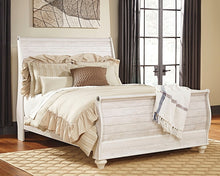 Load image into Gallery viewer, Willowton  Sleigh Bed
