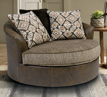 Load image into Gallery viewer, Abalone Oversized Swivel Accent Chair
