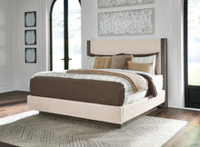 Load image into Gallery viewer, Anibecca  Upholstered Panel Bed
