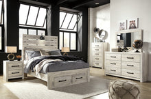 Load image into Gallery viewer, Cambeck  Panel Bed With 2 Storage Drawers With Mirrored Dresser, Chest And Nightstand
